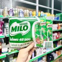 (Nội địa Thái Lan) Sữa Milo 3in1 Thái Lan 48 gói/ bịch - Bột Milo Thái Lan hoà tan