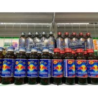 (nội địa Thái) Lốc 10 chai Bò cụng Redbull 150ml - chai Thủy tinh