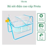 Nôi điện cho bé cao cấp Prota + Tặng bộ đồng hồ ghép hình