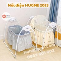 Nôi điện đa năng hugme plus 2023 có điều khiển từ xa bảo hành chính hãng 12 tháng