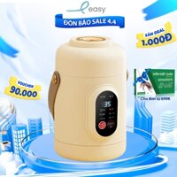 Nồi điện đa năng mini Easy, nấu cơm,cháo, hầm dung tích 0.8L màn hình cảm ứng led có chức năng hẹn giờ