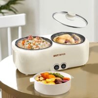 nồi điện đa năng,nồi lẩu điện đa năng.nồi lẩu 2 ngăn thiết kế tiện lợi mẫu mới 2025 ST38