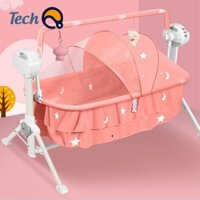 Nôi điện em bé BIBON có nhạc ru ngủ