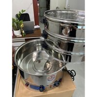 Nồi điện hấp bánh bao 3 tầng Inox 40CM,47CM,52CM (Tặng dụng cụ gắp bánh bao)