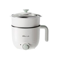 Nồi điện mini đa năng Bear 1.2L kèm khay hấp nồi lẩu điện mini, Anh Lam Store - Hàng chính hãng - 1.2L