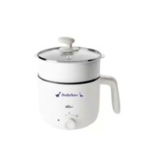 Nồi điện mini đa năng Bear 1.2L (có xửng hấp) nồi lẩu điện Pediasure
