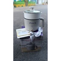 NỒI ĐIỆN MINI ĐA NĂNG BEAR DRG-E12L3 1.2L KÈM GIÁ HẤP
