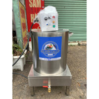 NỒI ĐIỆN NẤU PHỞ 120 LÍT, CHIA 2 NGĂN CHỪA CHỖ TRỤNG INOX 304, TỦ ĐIỆN RỜI AN TOÀN VÀ TIẾT KIỆM ĐIỆN