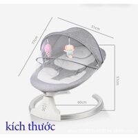 nôi điện tự động cho bé nôi điện cho bé sơ sinh tích điện dành cho bé 0 đến 3 tuổi tải trọng tối đa 20kg