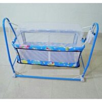 Nôi điện Võng xếp tự động Thành Hưng 2 Trong 1 (Có màn chống muỗi + võng)
