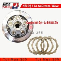 Nồi Độ Uma Racing 5 Lò Xo Dùng Cho Dream, Wave 100, Fu 1 Kèm Bộ Lá Bố Nồi