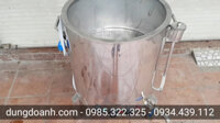 Nồi đồ xôi inox, nồi nấu cơm 30kg