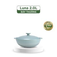 Nồi dưỡng sinh Luna (Nồi cạn) 2.0 L + nắp (CK) - Màu Xám 2