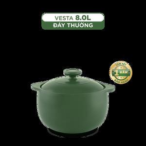 Nồi dưỡng sinh Vesta 8.0 L (nồi tròn cao) + nắp