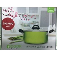 Nồi E-cook Deco Lock&Lock LED2242GIH-L 4,8L (Xanh lá cây)