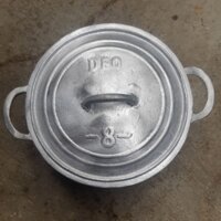 Nồi gang đúc thủ công ( nồi số 8, đường kính 20cm)