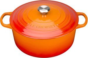 Nồi gang Le Creuset Bräter rund Evo 28cm Orange
