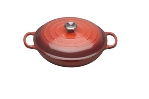 Nồi gang Le Creuset Gourmet 30cm Kirsche