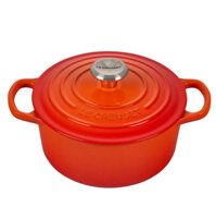 Nồi Gang LeCreuset Evo 20cm màu cam Orange