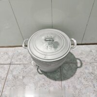 Nồi Gang Nấu Cơm,kho Thịt Cá Số 28 Đường Kính 27 Cm Chưa Mài