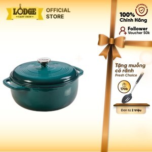 Nồi gang phủ Lodge 5.6L
