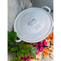 Nồi Gang Số 62 - 82 Dung tích 20L - 25L Đúc Nguyên Khối Thủ Công, Xoong Nồi Gang Kho Cá, Hàng VNXK