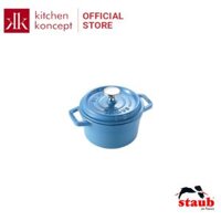 Nồi Gang Staub - Xanh Dương Nhạt Size 14cm