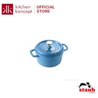 Nồi Gang Staub - Xanh Dương Nhạt Size 16cm