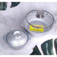 Nồi gang, thố gang Vạn Lợi kho thịt, kho cá, kho quẹt (12cm, 14cm, 16cm, 18cm, 20cm)