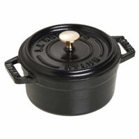 Nồi gang tròn Staub màu đen 20cm - 2.2L