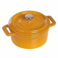 Nồi gang tròn Staub màu vàng 18cm - 1.7L