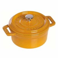 Nồi gang tròn Staub màu vàng 20cm - 2.2L