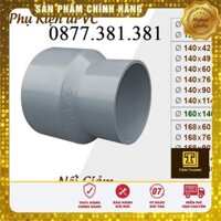 Nối Giảm, Bầu Giảm, Côn Thu PVC phi 130 ->168 nhựa Daiwa [BỊCH 2 cái]