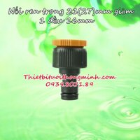 Nối giảm ren trong 21 27 ống 16ly Malee (Cấu tạo nhựa tốt, phủ UV độ bền cao) (Có đệm cao su chống xì nước)