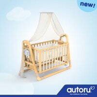 Nôi gỗ tự động và cũi cho bé Z5 Autoru