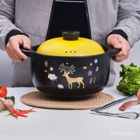 Nồi Gốm Điện Đa Năng Bếp Từ，Thịt Hầm Thương Mại Hàn Quốc，Bếp Gas Chịu Nhiệt Độ Cao FJPY