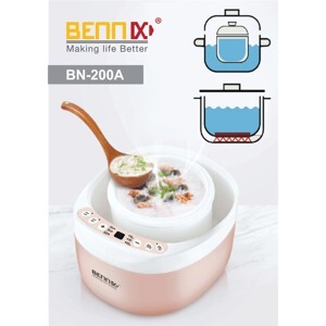Nồi hầm cách thủy đa nằng Bennix BN-200A 2L
