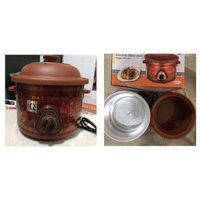 🍀Nồi Hầm Chậm- Kho Cá Đạt Tường Đất Nung 2,5L BH 12 Tháng