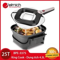 Nồi hầm đa năng 4.3 Lít Elmich King Cook BPE-3375 hàng chính hãng, bảo hàng 25 tháng