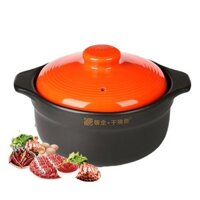 Nồi hầm gốm Ngọn lửa mở Chịu nhiệt độ cao Nồi hầm nhỏ Nồi cơm điện Nồi hầm Súp gia dụng [Đảm Bảo Chất Lượng]