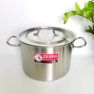 Nồi hầm inox 304 Zebra 171128 28cm
