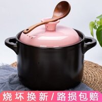 Nồi Hầm Nồi Nấu Canh Nồi Gốm Chịu Nhiệt Độ Cao Gia Dụng Nồi Đất Nấu Cơm Bổ Sung Nồi Hầm Nhỏ Bún Nồi Đất Nồi Đá