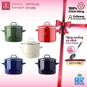 Nồi hầm tráng men Indigo - 8.7L/24cm