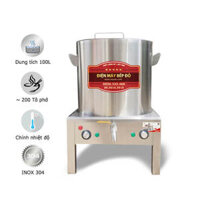 Nồi hầm xương điện liền 100L