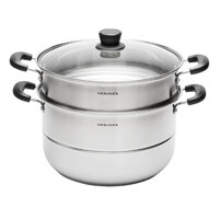 Nồi Hấp 2 Tầng Bằng Inox Lock&amp;Lock LLH1282 28cm