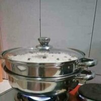 Nồi hấp 2 tầng