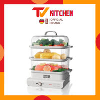 Nồi hấp 3 tầng Lebenlang LBEL5031 18L - Công suất 900W, 3 tầng hấp nguyên con gà bảo hành chính hãng 2 năm