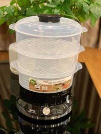 Nồi hấp 3 tầng TEFAL VC2048 không chứa BPA