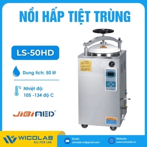 Nồi hấp 50 lít tự động hiện số Jibimed LS-50HD