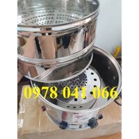 Nồi hấp bánh bao 3 tầng Inox tiện lợi